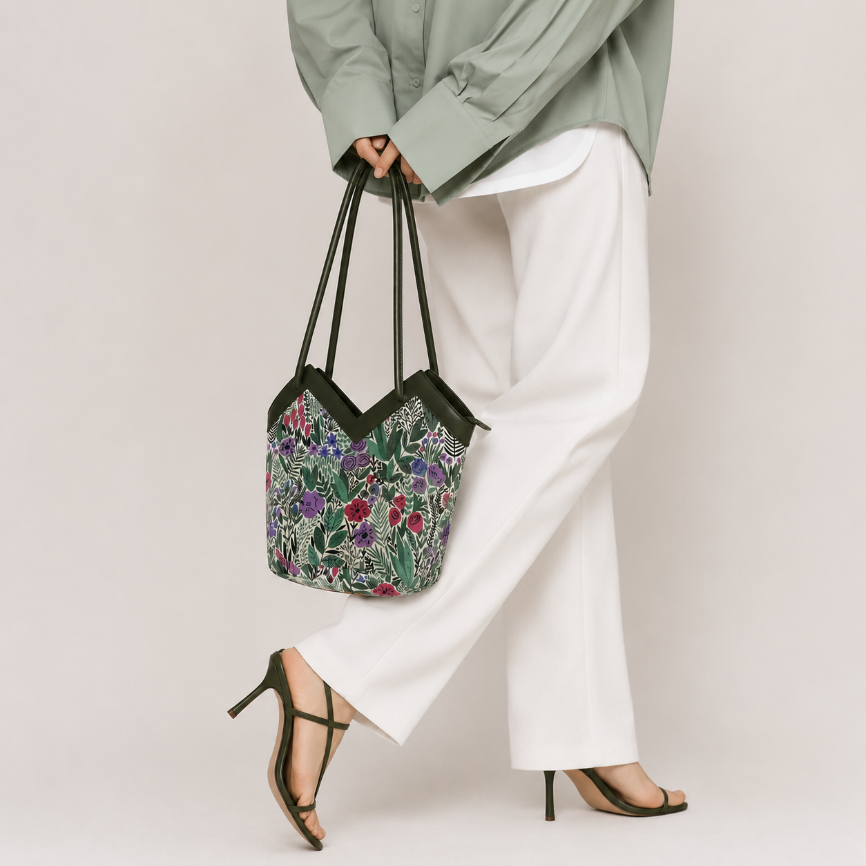 ZigZag Bahar - White Green