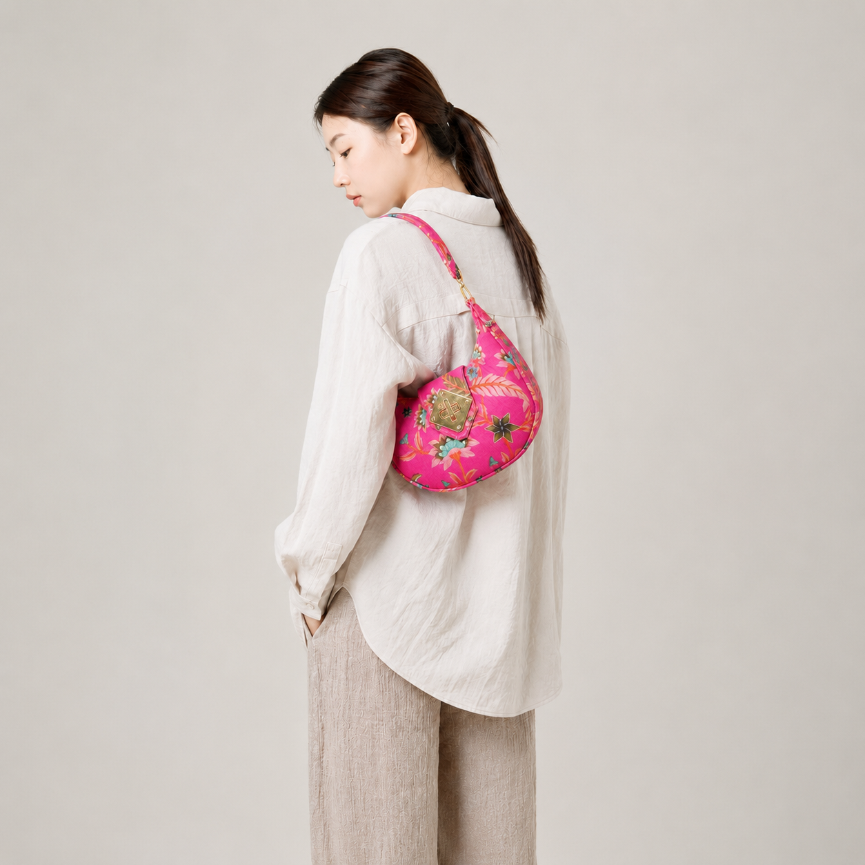 Chaand Moti - Pink