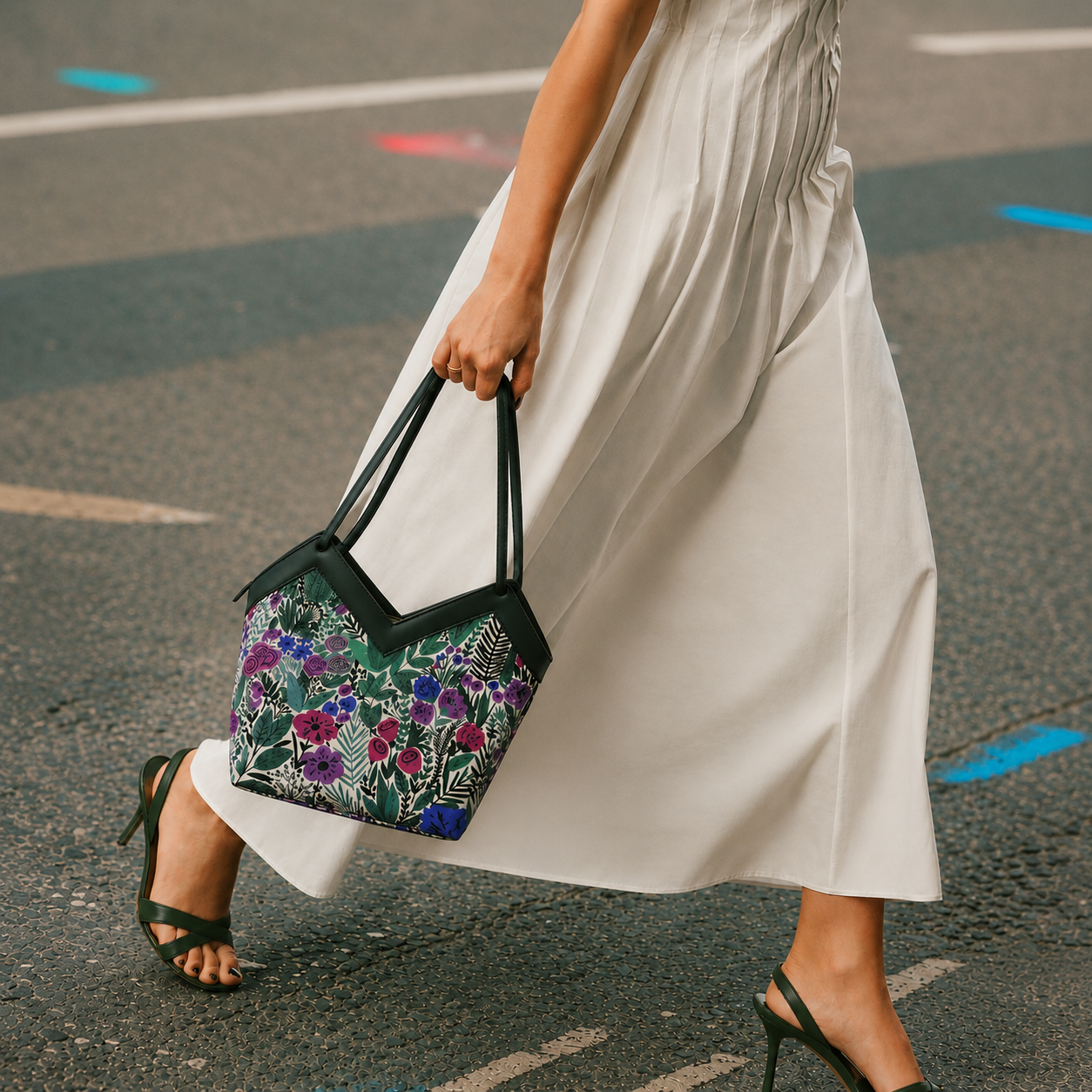 ZigZag Bahar - White Green
